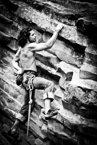 Cesar Melendez rock climber 1